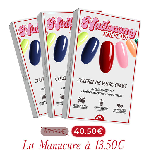 Pack de 3 Nailonomys