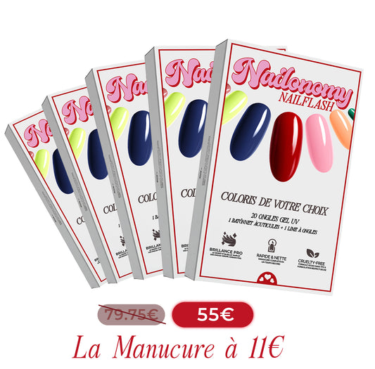 Pack de 5 Nailonomys